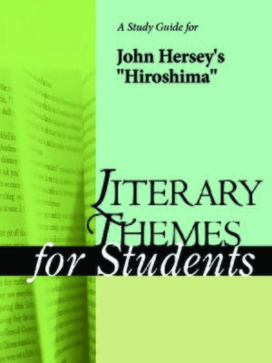 cover image of A Study Guide for John Hersey's "Hiroshima"